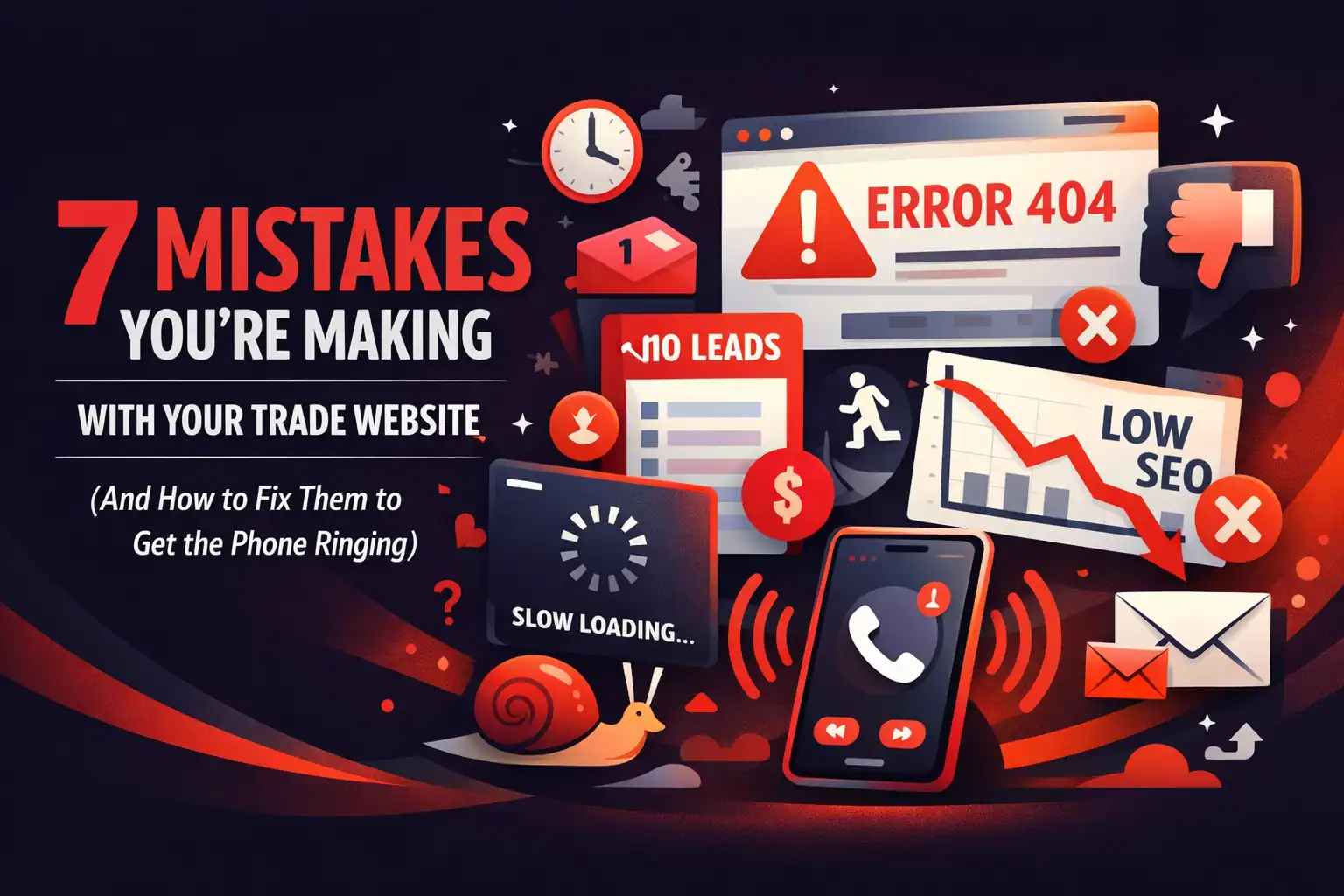 7 Mistakes You're Making with Your Trade Website (And How to Fix Them ...